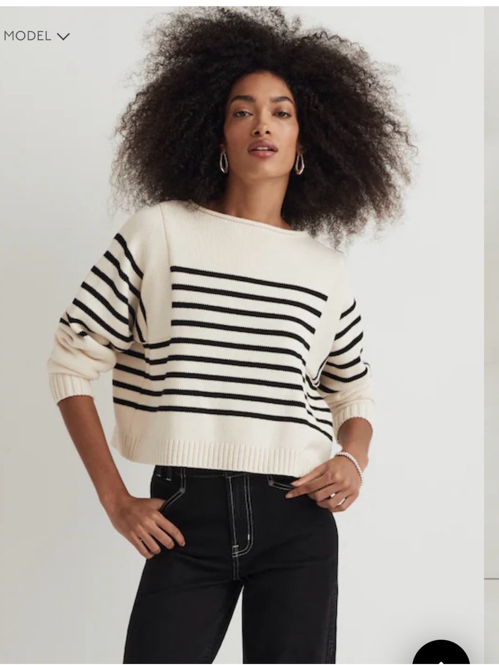 Madewell Rolled-Neck Pullover Sweater